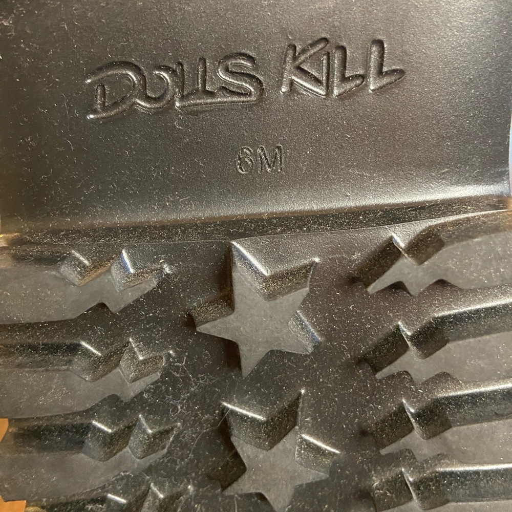 Dolls‎ Kill Black Combat Boots - Picture 5 of 5